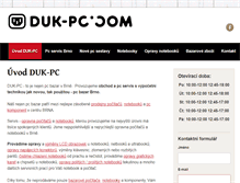 Tablet Screenshot of duk-pc.com